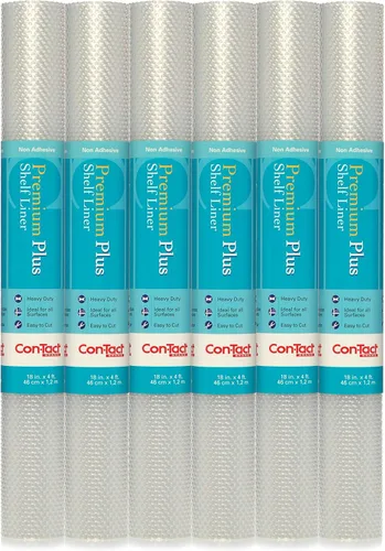 Miniatura 11 de Con-Tact Brand Premium Plus - Revestimiento de cajón no adhesivo resistente y multifuncional, protege y organiza tus estantes y cajones de 16 x 4