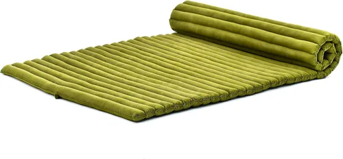 Miniatura 18 de Leewadee - Colchón plegable - Futón japonés enrollable -Alfombra de tatami triple pliegue - Cama de piso para invitados - Colchón de camping