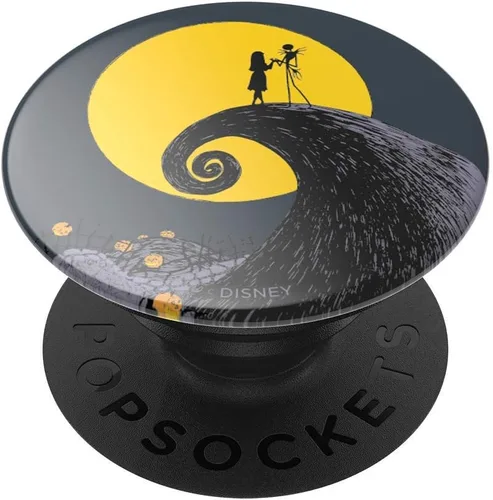 Miniatura 8 de PopSockets - Agarre para teléfono con soporte expandible, agarre adhesivo, pesadilla antes de Navidad, esmalte Jack