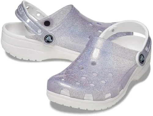 Miniatura 4 de Crocs Zuecos translúcidos clásicos unisex para adultos