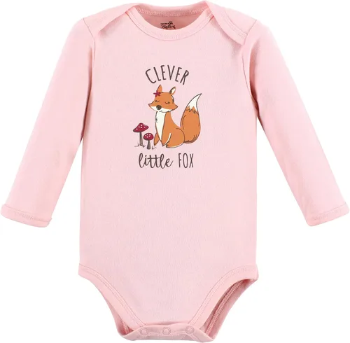 Miniatura 3 de Touched by Nature baby-girls Organic Cotton Long-sleeve Bodysuits