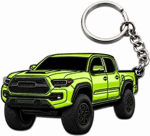 Miniatura 9 de Llavero Tacoma – Accesorios Tacoma 2016-2022 mods 2023 2024 Cool Key Chain Fob Cover 3ª generación Toy Truck