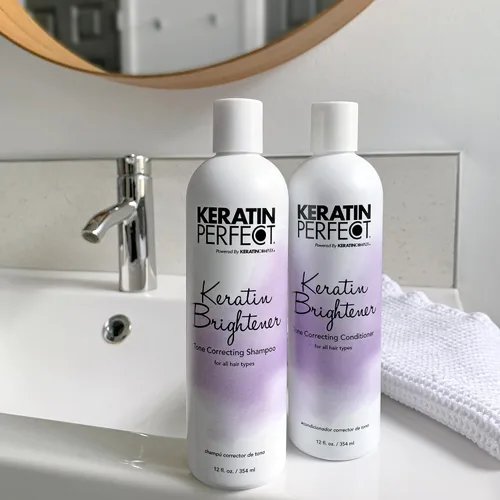 Miniatura 7 de Keratin Perfect Champú corrector de tono de queratina Brightener - 12oz