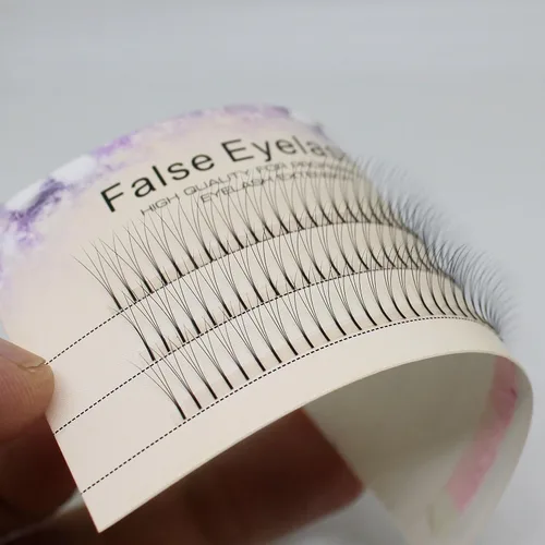 Miniatura 4 de Scala pestañas individuales negras, larga extensión de pestañas falsas y naturales, maquillaje, belleza, salud, maquillaje pestañas falsas