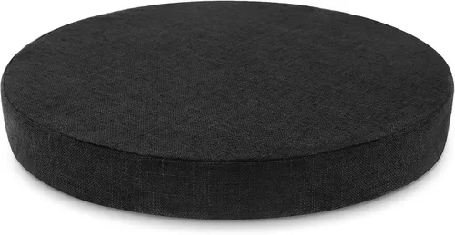 Miniatura 18 de Tromlycs Almohadilla de Cojín de Asiento Redondo para Silla de 14 Pulgadas para Sillas de Taburete Circular Cojín de Espuma Decorativo Beige