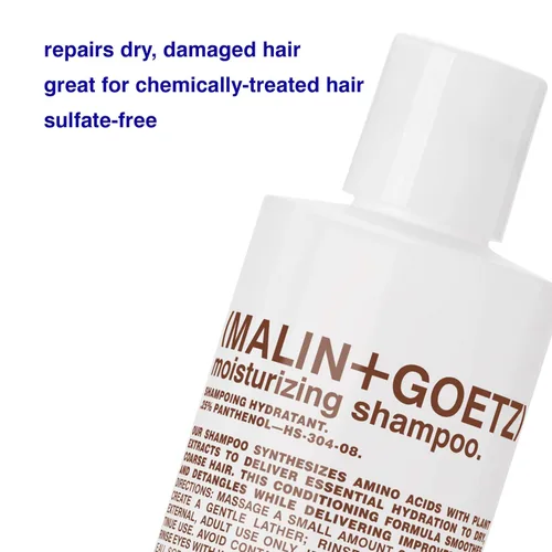 Miniatura 2 de MALIN+GOETZ Champú hidratante Fórmula hidratante de neroli y albahaca Limpiador diario con aminoácidos Para todo tipo de cabello Vegano, sin