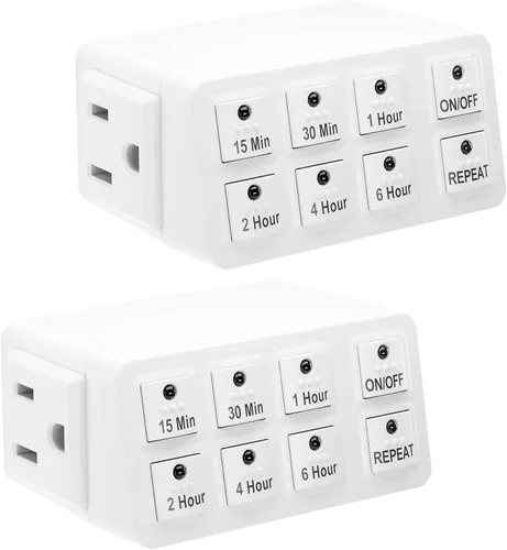 Miniatura 8 de BN-LINK Temporizador de cuenta regresiva para interiores con función de repetición, de servicio pesado, preciso y de tamaño compacto para seguridad