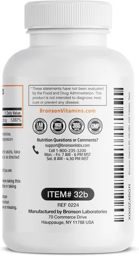 Miniatura 2 de Bronson Vitamina B6 100mg Suplemento Premium de Vitamina B6, 250 Tabletas