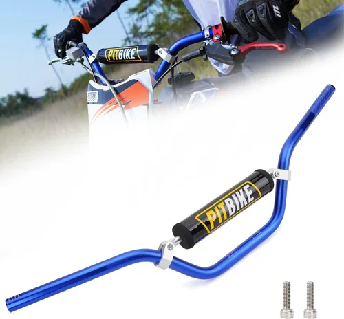 Miniatura 11 de Manillar Universal de 7/8 Pulgadas 22mm para Motos de Cross, Manillar Mejorado para Pit Bike con Almohadilla de Espuma para Motocross CRF YZF KXF