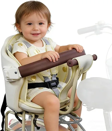 Asiento de bicicleta para niños, asiento trasero de bicicleta de bebé, asiento trasero para niños, soporte de seguridad para bicicleta de adulto,