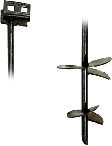 Miniatura 2 de Tie Down Kit de anclaje de doble cabeza de 36 pulgadas x 3/4 pulgadas con correas y pernos (paquete de 4)