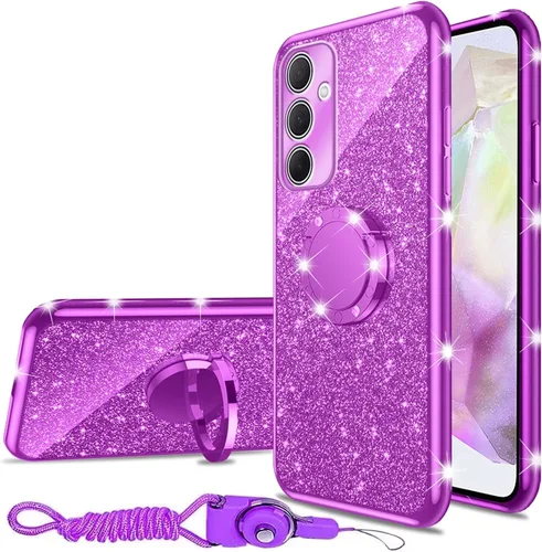 Miniatura 38 de nancheng Funda protectora a prueba de golpes para Gabb Phone 4 Pro/Samsung Galaxy A15 5G para niñas y mujeres, linda cubierta de TPU suave