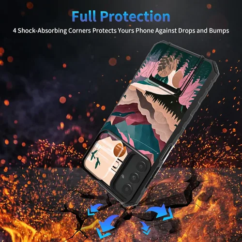Miniatura 1081 de Funda para Samsung Galaxy S22 Ultra 5G, Galaxy S22 Ultra con cubierta de cámara deslizante, funda resistente de doble capa con función atril Black
