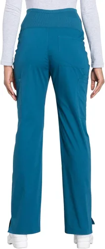 Miniatura 2 de Cherokee Pantalones de maternidad para mujer, ropa de trabajo profesional suave elástico WW220