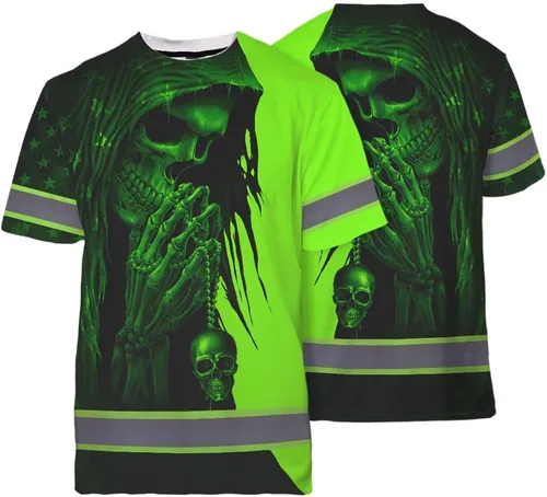Miniatura 41 de Maddly Colección de ropa de trabajo de alta visibilidad con bandera de EE. UU. personalizada con nombre para trabajadores, corredores, camioneros