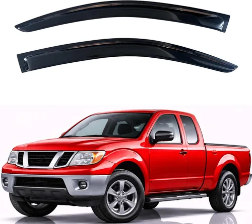 Miniatura 34 de KPY Visor de ventana compatible con Hyundai Tucson 2021-2025, 4 piezas de deflector de ventilación para ventana lateral, estilo Mugen, protector
