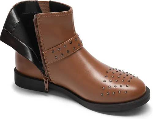 Miniatura 3 de DREAM PAIRS Botas de tobillo para niñas pequeñas y grandes
