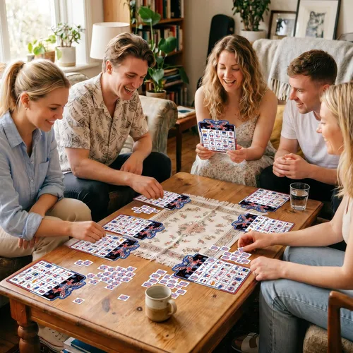 Miniatura 5 de Joy Bang 250 Anniversary USA Bingo Card Games for Kids Adults, Celebrate America 250 Years Game 250th Anniversary USA Merchandise 4th of July Bingo