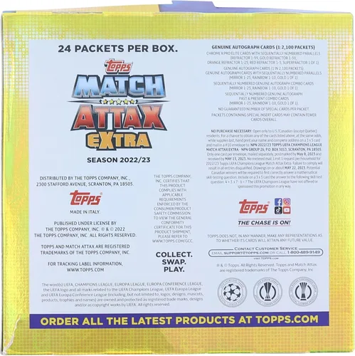 Miniatura 2 de Topps Caja expositora extra de la UEFA Champions League Match Attax 2022/23