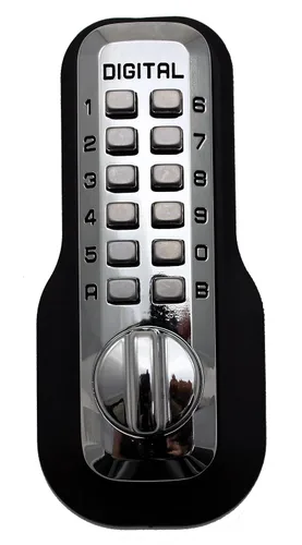 Miniatura 6 de Cerradura mecánica sin llave Lockey USA, Oil Rubbed Bronze, 1 Bronce frotado con aceite
