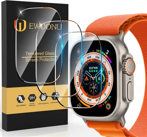 Miniatura 15 de Juego de 3 fundas compatibles con Apple Watch SE 3 Series 6/5/4 de 40 mm con protector de pantalla de vidrio templado, cubierta protectora