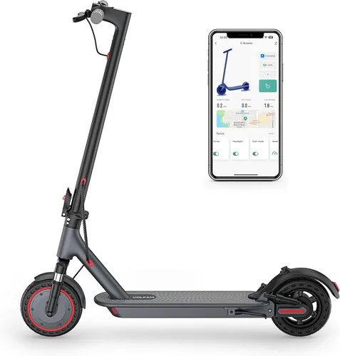 Miniatura 9 de VOLPAM Adult Electric Scooter, 250W/350W/500WMotor, 8.5"/10" Solid Tires, 10/19/22Mph, 32/28/23/21/18/16/10Miles Max Range, Dual Braking