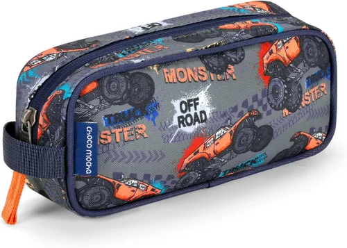 Miniatura 18 de Estuche para lápices Choco Mocha para niñas, estuche suave con cierre para niñas, estuche para lápices para la escuela, bolsa de lápices arcoíris
