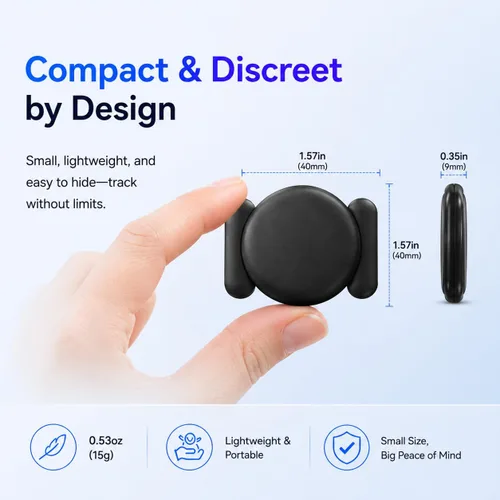 Miniatura 8 de Rastreador GPS para vehículos, rastreador magnético impermeable para automóvil, sin tarifas mensuales, mini rastreador GPS portátil