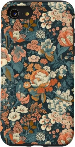 Miniatura 17 de Funda con estampado floral botánico de flores decorativas para iPhone 11