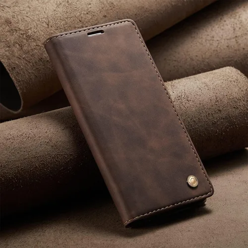 Miniatura 6 de Funda de cuero estilo cartera vintage para Samsung S