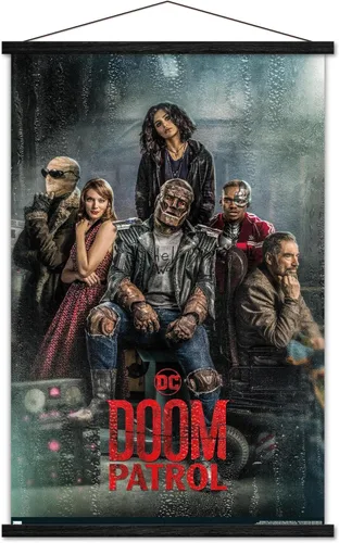 Miniatura 9 de Trends International DC Comics TV Doom Patrol - Póster de pared de hojas del grupo uno, 22.37 x 34.00 pulgadas, paquete de impresión premium