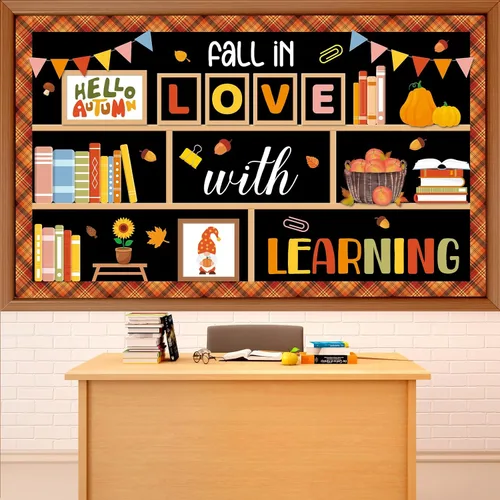 Miniatura 26 de Conjunto de Tablero de Anuncios Bombilla Keep Shining, Decoración Motivacional para el Aula, Regreso a la Escuela, Recortes de Papel Temáticos