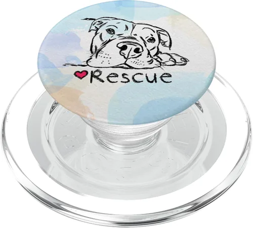Miniatura 8 de Pitbull Mom Pitbull Dad Best Pitbull Mama Dog Rescuer PopSockets intercambiables PopGrip