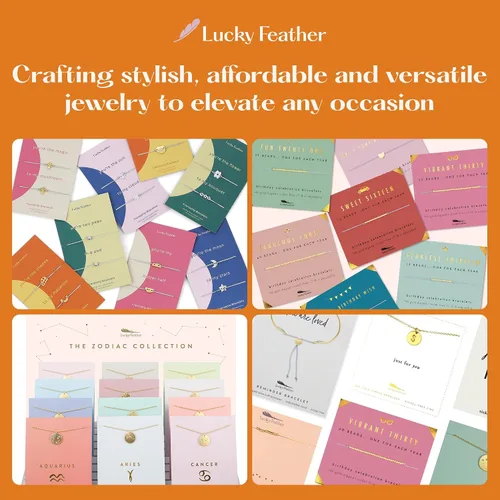 Miniatura 8 de Lucky Feather Pulseras a juego para parejas Pulseras a juego para parejas, regalos para novio, novia, marido, esposa, único, regalo de cumpleaños