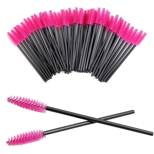 Miniatura 8 de 200 cepillos desechables para pestañas para extensión de pestañas, varitas de maquillaje para cejas para suministros de extensión de pestañas