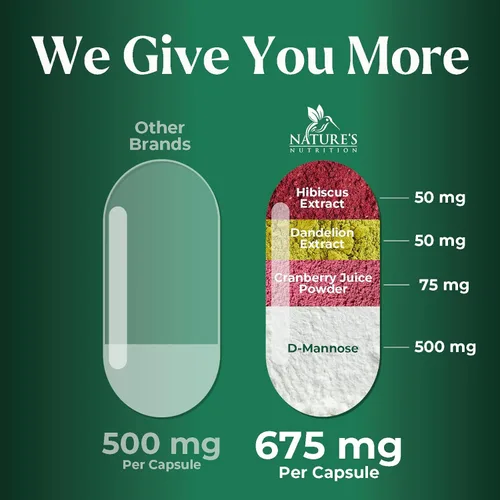 Miniatura 7 de D-manosa 1000 mg por porción – Arándano e hibisco – Eficaz de acción rápida, elimina las impurezas para la vejiga, suplemento de apoyo a la salud