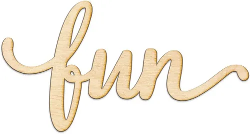 Miniatura 40 de Woodums – Arte de pared de madera con escritura Women, letrero de madera sin terminar para decoración de habitación familiar, recorte de madera