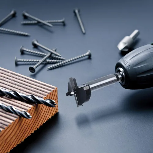 Miniatura 4 de Forstner - Juego de brocas para madera, con punta de carburo, juego de 8 piezas KOWOOD