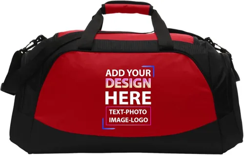 Miniatura 3 de Artist Shot Bolsas de lona activas personalizadas para hombres y mujeres, añade tus propias imágenes y texto a tu bolsa de gimnasio, bolsa de viaje