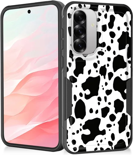 Miniatura 26 de Funda para Galaxy A14 5G, resistente de doble capa híbrida de policarbonato duro, goma suave, a prueba de golpes, funda protectora resistente