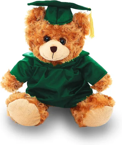 Miniatura 10 de Plushland Peluche de animal, juguetes de 12 pulgadas, regalo para el día de graduación, lo mejor para cualquier graduado de escuela, 12 pulgadas