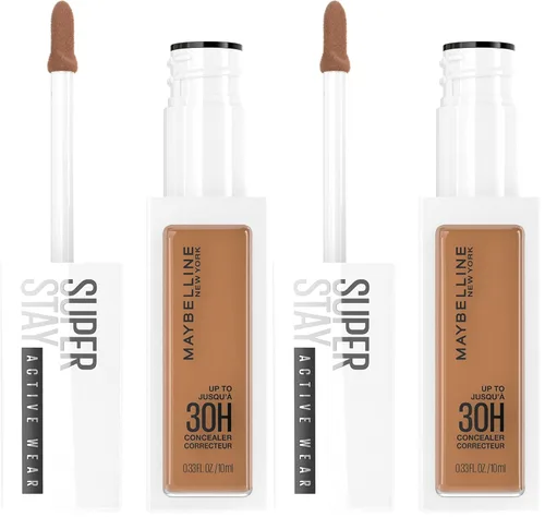 Miniatura 24 de Maybelline Super Stay - Maquillaje corrector líquido, corrector de cobertura completa, hasta 30 horas de duración, resistente a la transferencia, SS