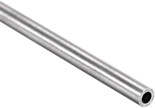 Miniatura 3 de uxcell Tubo redondo de acero inoxidable 304 0.118 in OD 0.024 in espesor de pared 9.843 in de longitud Tubo recto sin costura 2 piezas