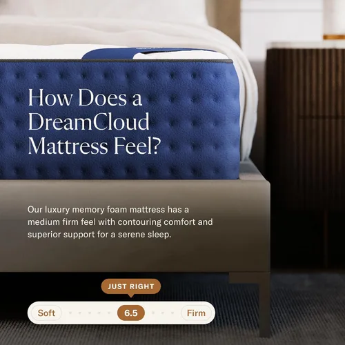 Miniatura 4 de DreamCloud Premier Rest - Colchón individual XL de 14 pulgadas, espuma viscoelástica de gel de lujo, prueba de 365 noches, capas premium