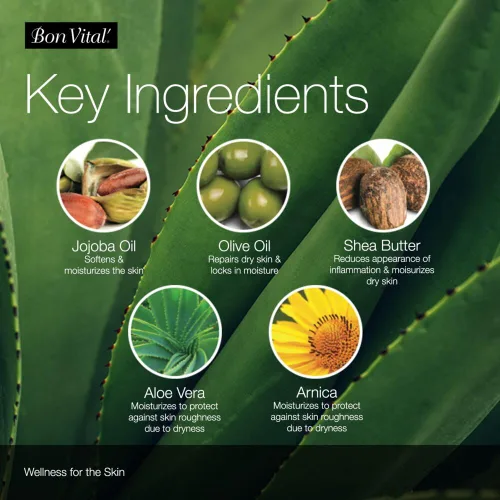 Miniatura 5 de Bon Vital 'Organica Crème hecha con ingredientes para una earth-friendly orgánico certificado y masaje relajante de masaje, orgánico Aceite