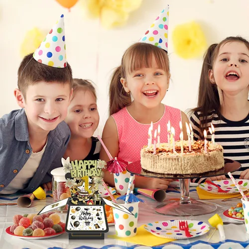 Miniatura 7 de Tarjeta de cumpleaños número 1 de Joycard, decoraciones de cumpleaños número 1 para niñas y niños, para ella o él, tarjetas 3D de feliz cumpleaños
