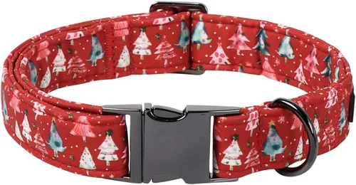 Miniatura 8 de Collar para perro Lionet Paws, cómodo y ajustable, collar lindo con hebilla de metal para perros machos y hembras, patrón de pelota de tenis, Tennis