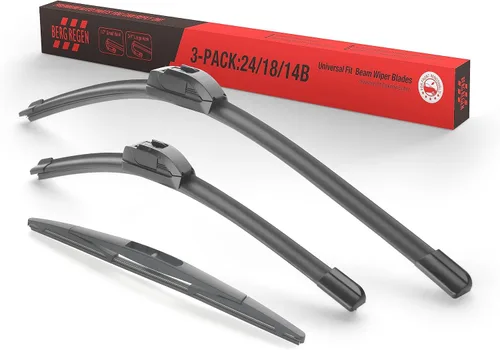 Miniatura 39 de BERG REGEN - Repuesto para limpiaparabrisas de silicona de 16, 14 y 14 pulgadas para Toyota FJ Cruiser 2007-2014, hojas para todo tipo de clima