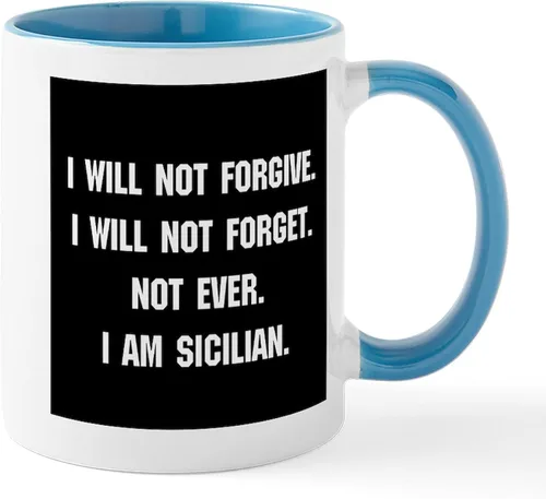 Miniatura 21 de CafePress Sicilia Mug - Taza de café de cerámica (11.0 fl oz)