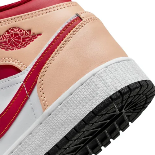 Miniatura 7 de Big Kid's Jordan 1 Mid WhiteArctic Orange-Black (554725 133)